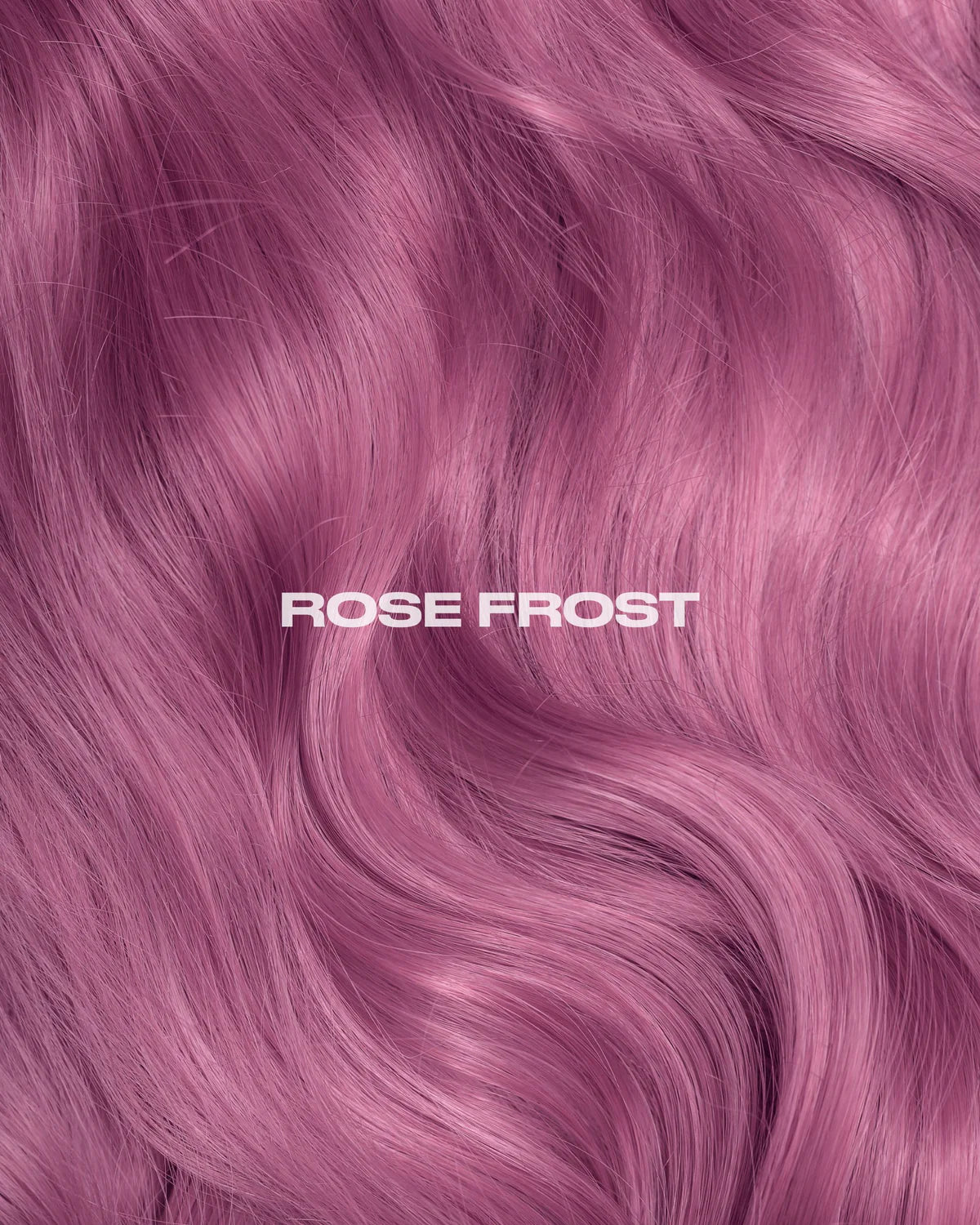 semi-permanente Haartönung Rose Frost in dem Farbton Pastel Pink mit silbernen Untertönen&nbsp;von Lunar Tides