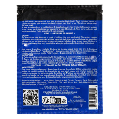 semi-permanente Haartönung ROCKABILLY BLUE in dem Farbton Blau von Manic Panic
