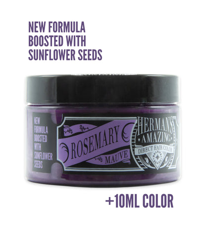 semi-permanente Haartönung ROSEMARY MAUVE in dem Farbton Lilagrau von Herman's Amazing