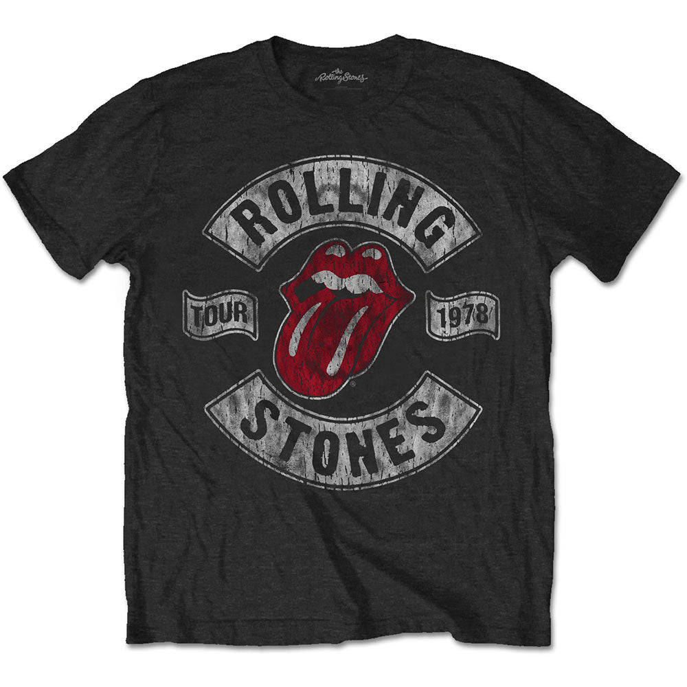 Vorderseite Rolling Stones US Tour 1978 Bandshirt