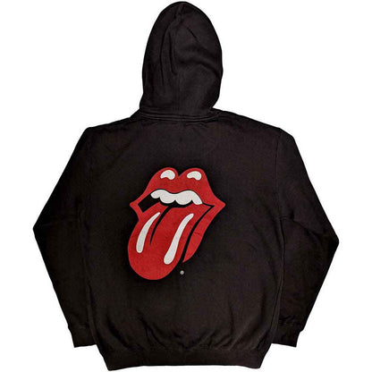 Lizensierte Sweatshirtjacke The Rolling Stones Logo Band-Hoodie mit großem Backprint