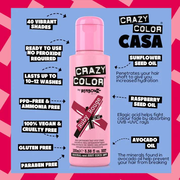 RUBY ROUGE Haartönung Crazy Color