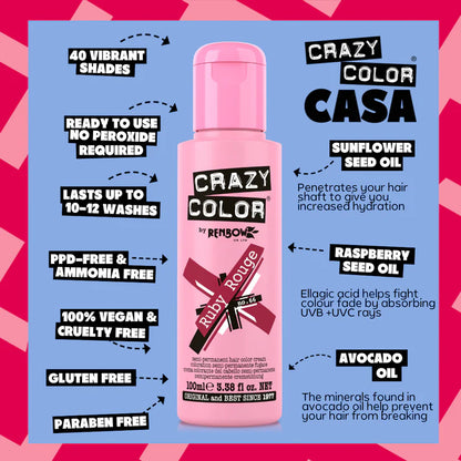 RUBY ROUGE Haartönung Crazy Color