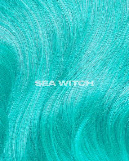 semi-permanente Haartönung Sea Witch in dem Farbton Türkis von Lunar Tides