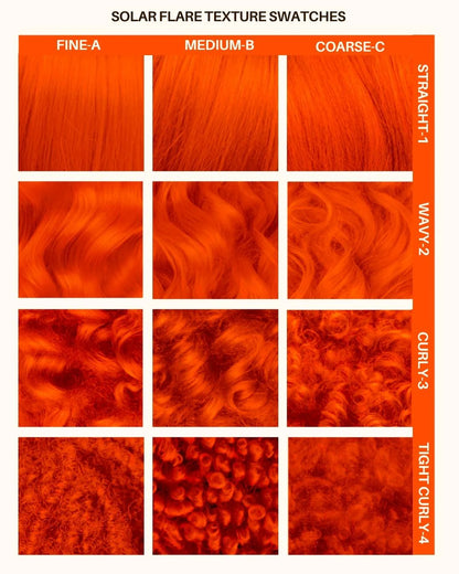 semi-permanente Haartönung Solar Flare in dem Farbton Pastellorange von Lunar Tides