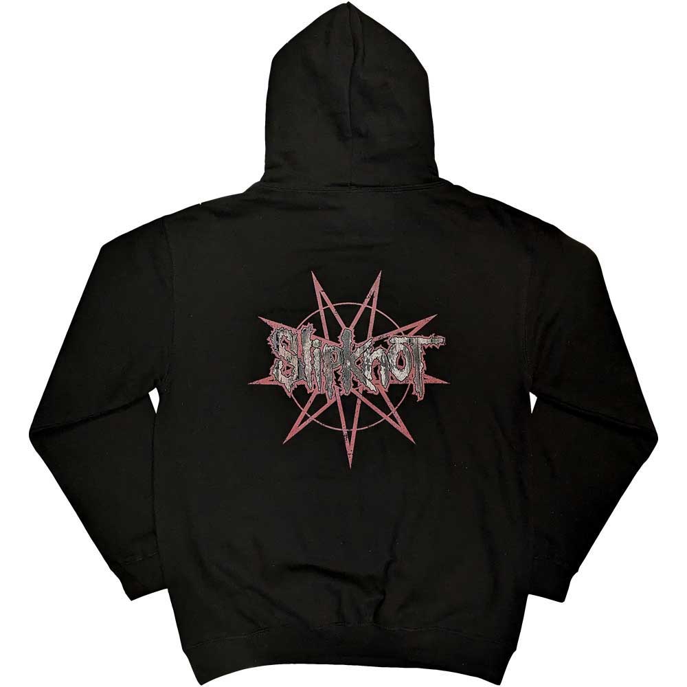 Lizensierter Pullover Slayer Pentagram Band-Hoodie