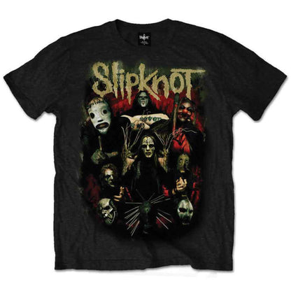 Lizensiertes Slipknot Come Play Dying Bandshirt mit Bandprint