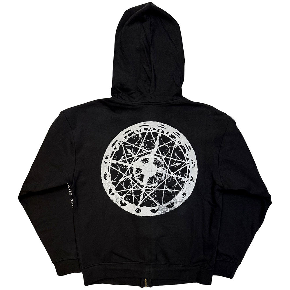 Lizensierte Sweatshirtjacke Slipknot Subliminal Verses Band-Hoodie mit Backprint