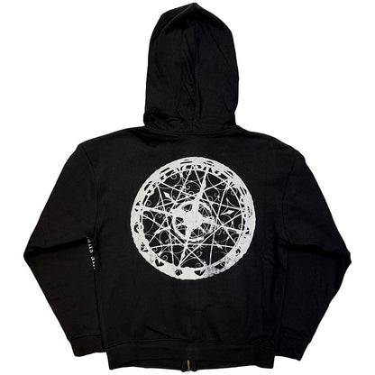 Lizensierte Sweatshirtjacke Slipknot Subliminal Verses Band-Hoodie mit Backprint