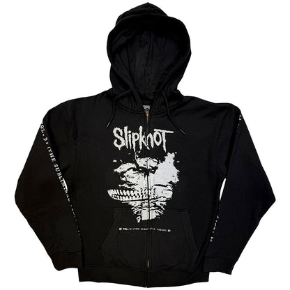 Lizensierte Sweatshirtjacke Slipknot Subliminal Verses Band-Hoodie mit Backprint