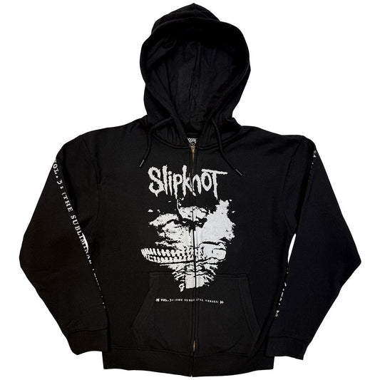 Lizensierte Sweatshirtjacke Slipknot Subliminal Verses Band-Hoodie mit Backprint
