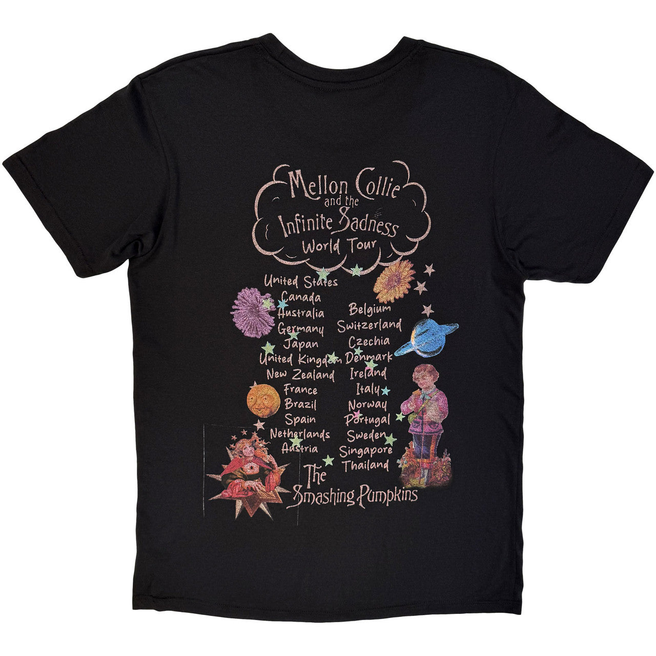 Lizensiertes The Smashing Pumpkins Celestial Collage Bandshirt