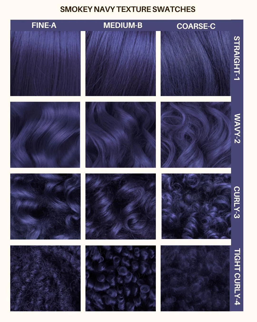 semi-permanente Haartönung Smokey Navy in dem Farbton Blau mit grauen, rauchigen Untertönen von Lunar Tides