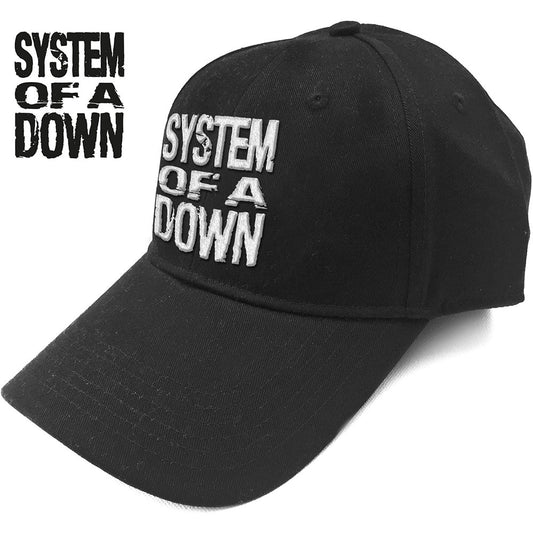 System Of A Down Unisex Baseball Cap Stacked Logo