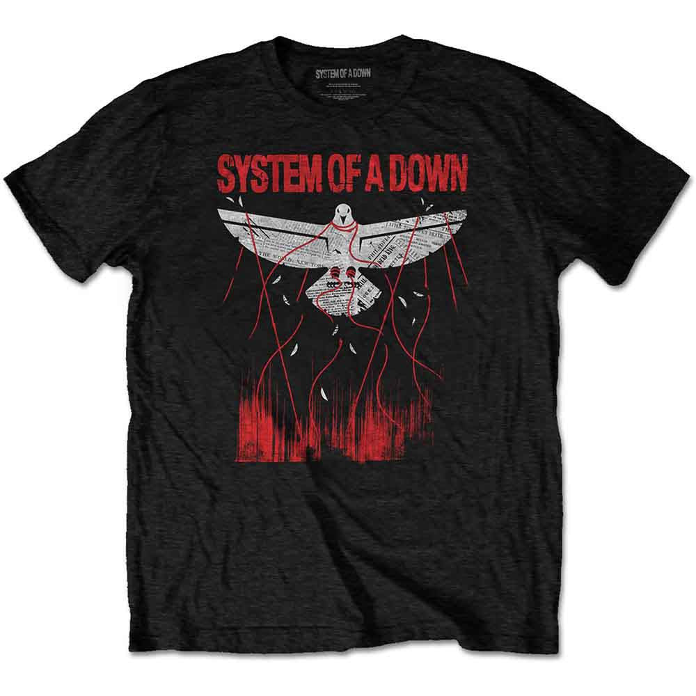 Lizensiertes System Of A Down Dove Overcome Bandshirt