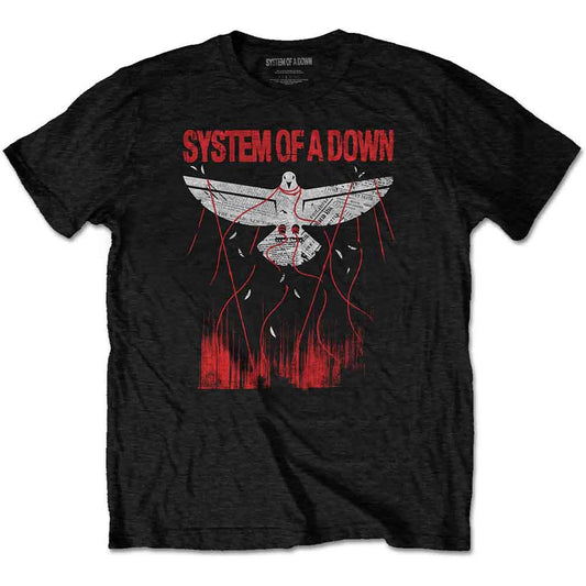Lizensiertes System Of A Down Dove Overcome Bandshirt