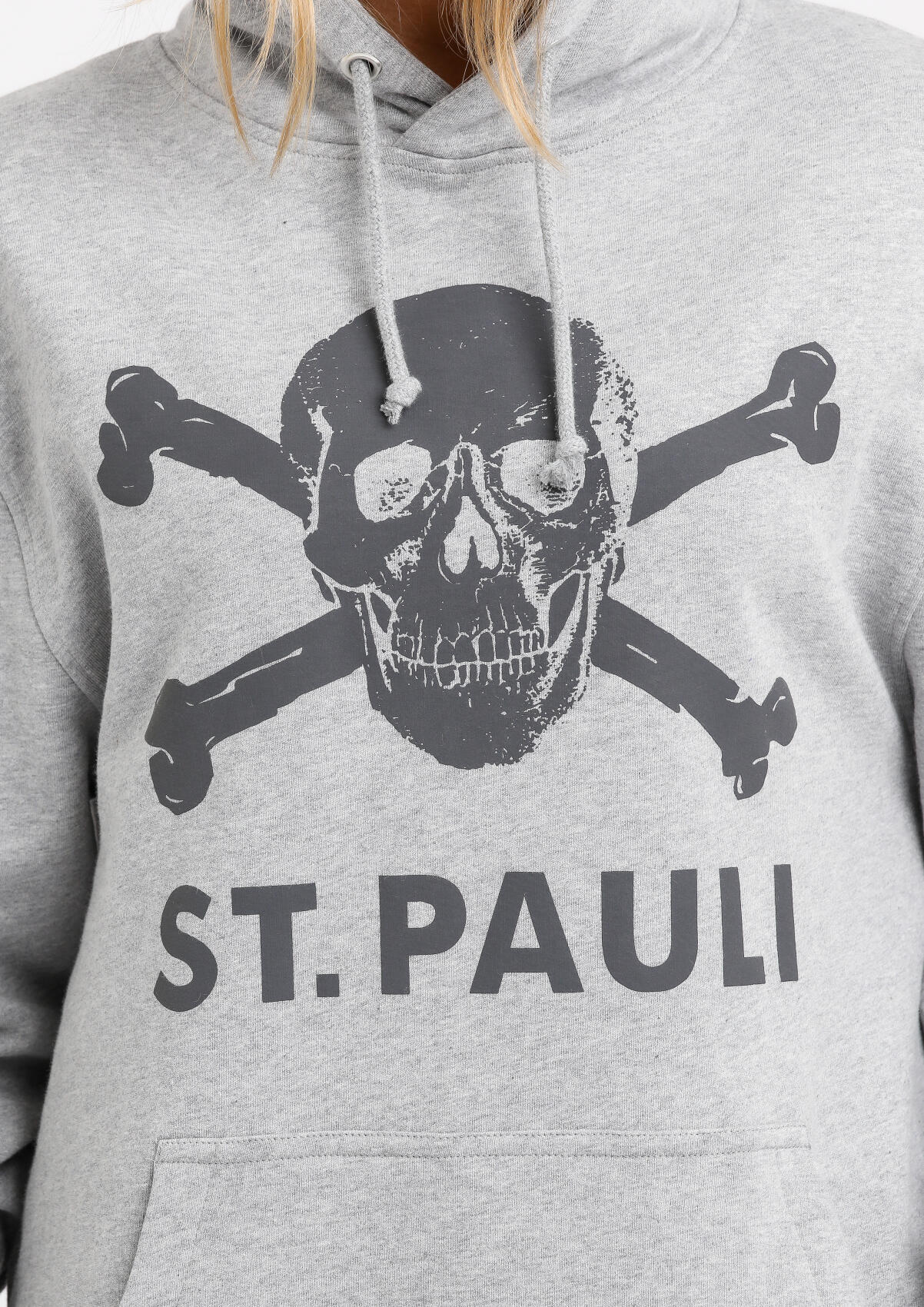 Gray hoodie skull Colours Shop - Main Image