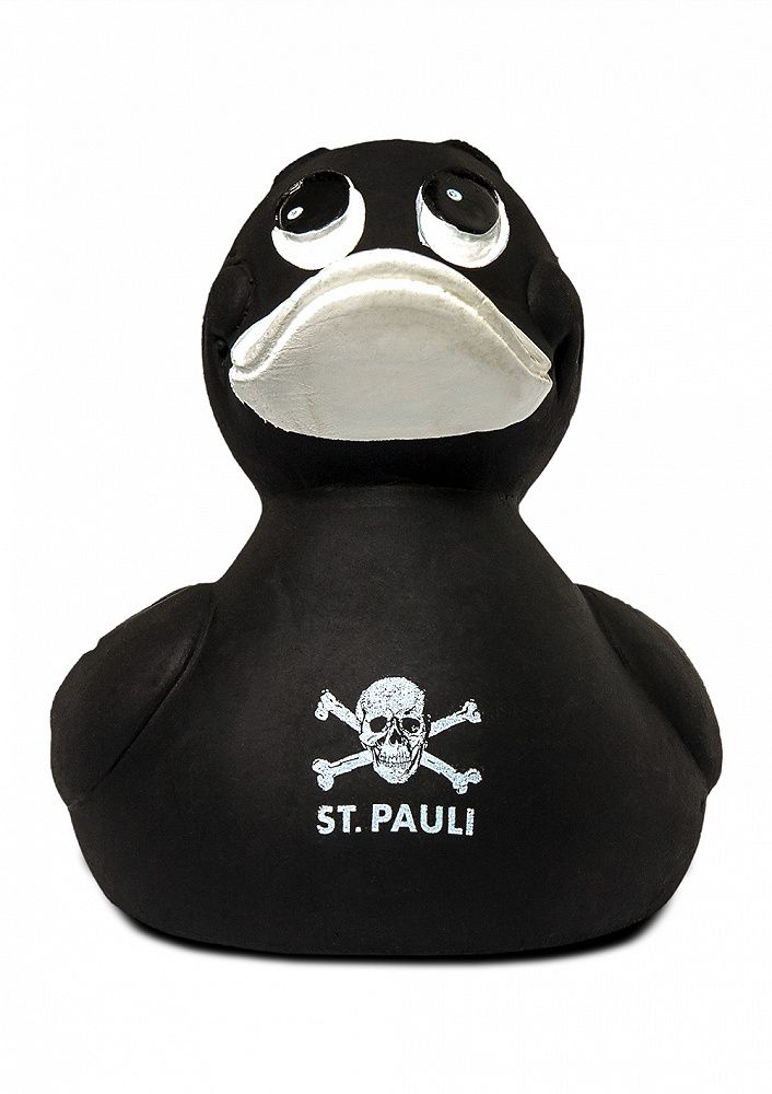 Skull swimming duck St. Pauli