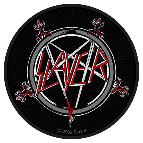 Slayer Patch Pentagram Aufnäher Nr.79