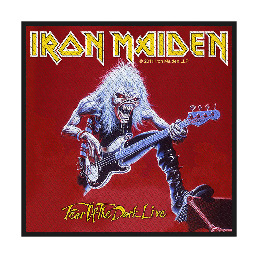 Iron Maiden Patch Fear Of The Dark Live Nr.115