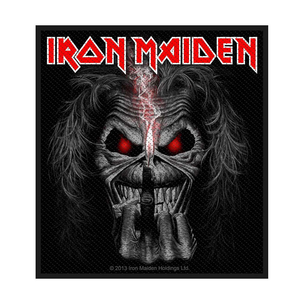 Iron Maiden Patch Eddie Candle Finger Nr.154