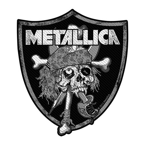 Metallica Patch Raiders Skull Aufnäher Nr.172