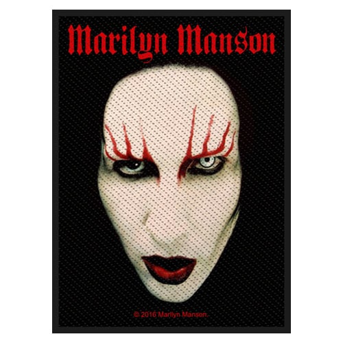 Marilyn Manson Patch Face Aufnäher Nr.85