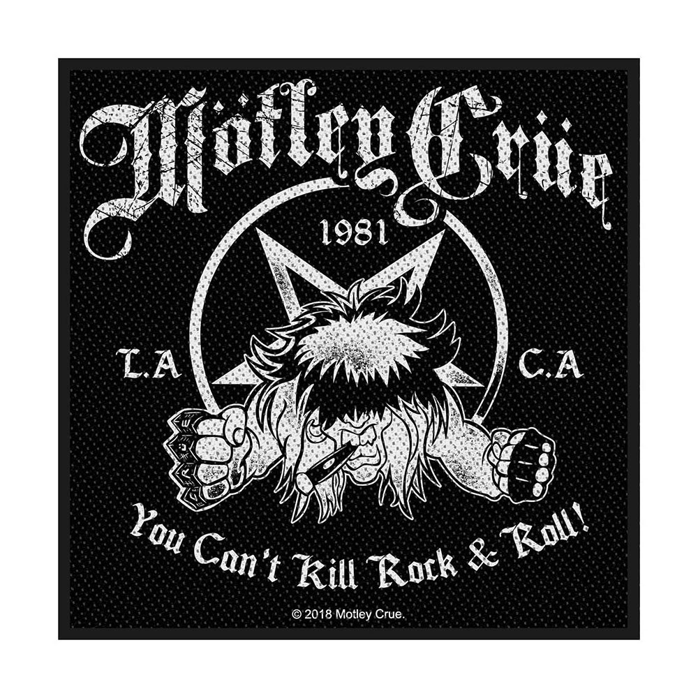 Motley Crue Patch You Can't Kill Rock n Roll Nr.28