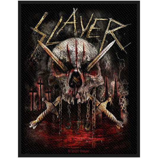 Slayer Skull And Swords Patch Nr.58 Colours Shop Hamburg