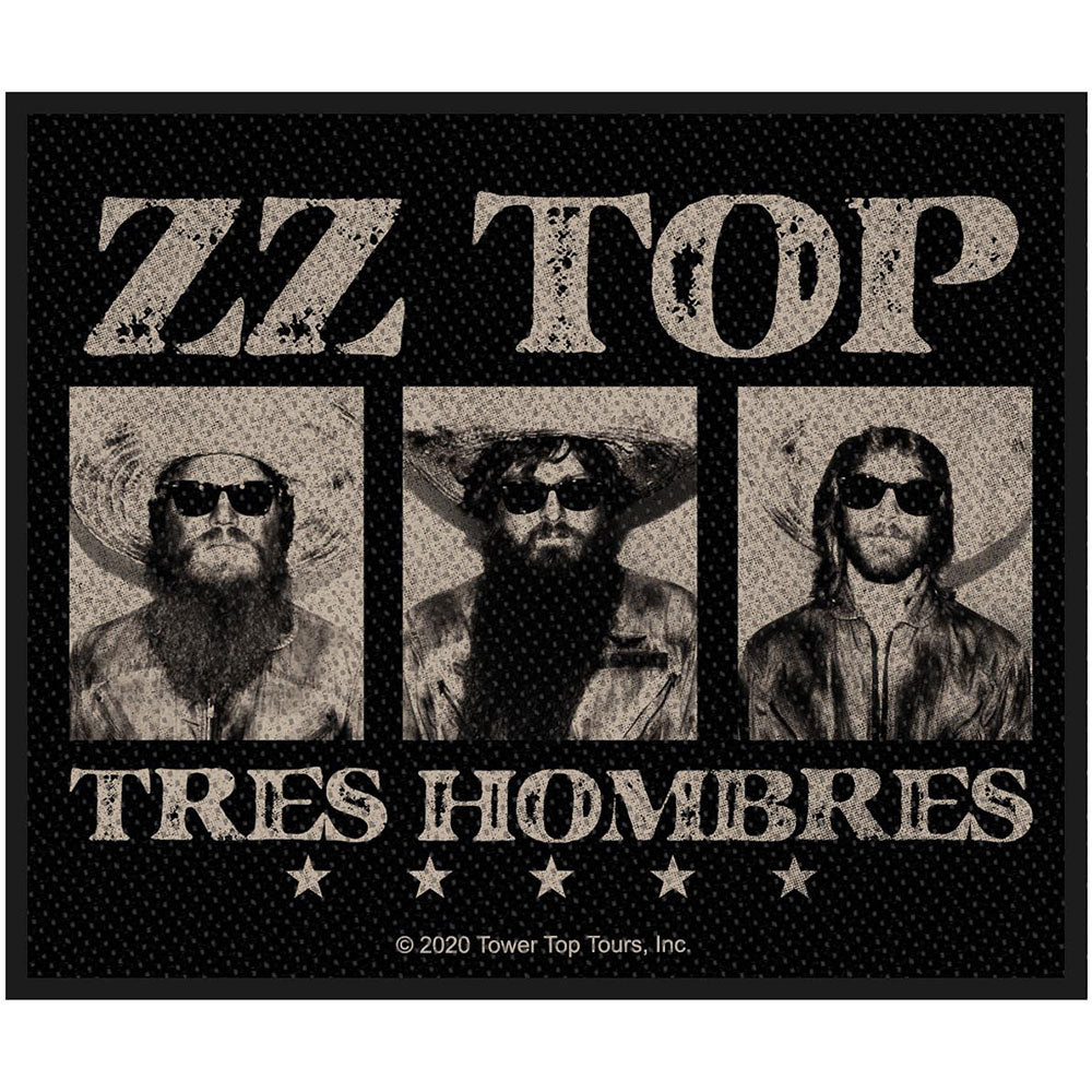 ZZ Top Tres Hombres Patch Nr.63 Colours Shop Hamburg