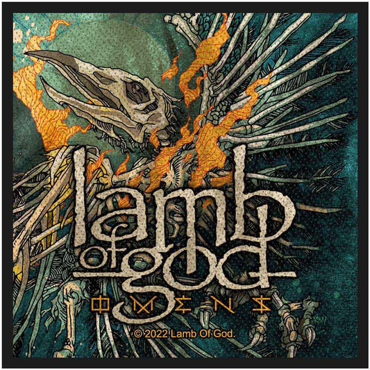 Aufnäher Lamb Of God Omens Patch Nr.118