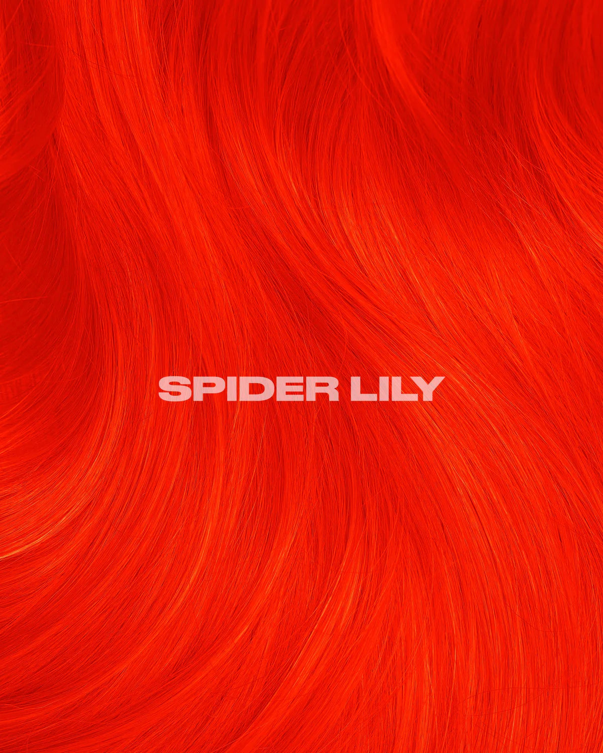 semi-permanente Haartönung Spider Lily in dem Farbton kräftiges, helles Rot von Lunar Tides