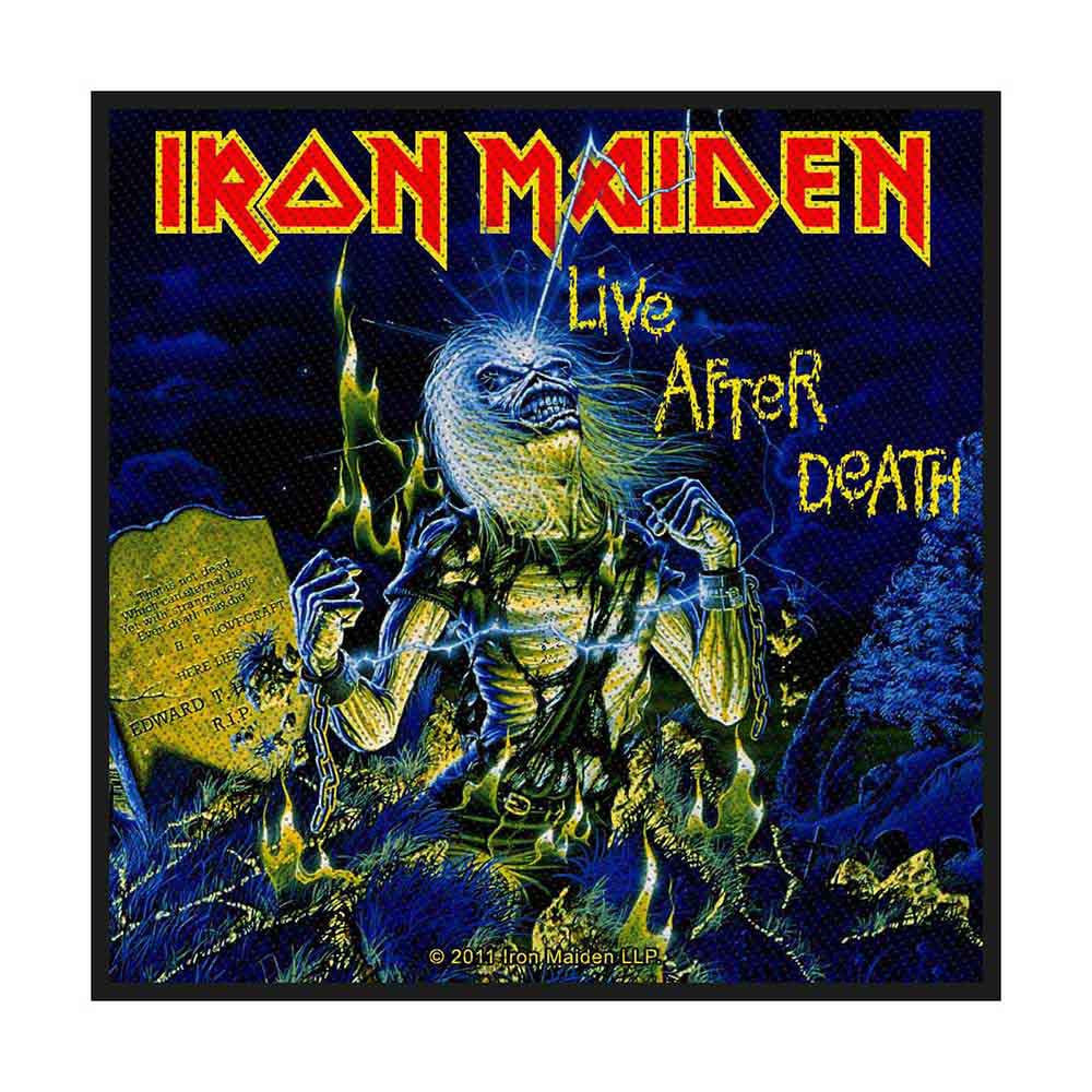 Aufnäher Iron Maiden Live After Death Patch Nr.115