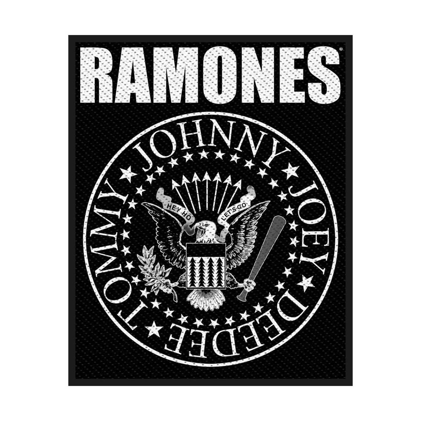 Ramones Classic Seal Patch Nr.86 Colours Shop Hamburg