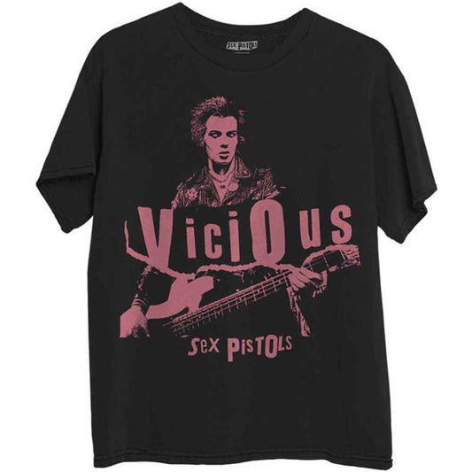 Lizensiertes The Sex Pistols Sid Photo Bandshirt