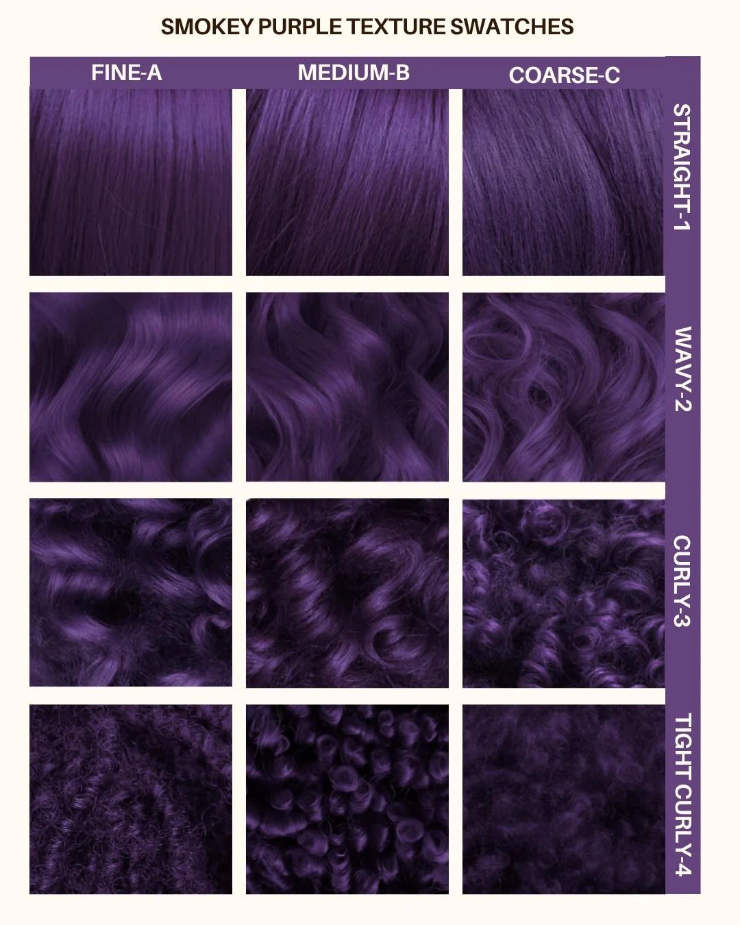 semi-permanente Haartönung Smokey Purple in dem Farbton Lila mit grauen, rauchigen Untertönen von Lunar Tides