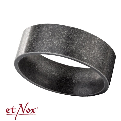 Edelstahlring Antique Metal Ring von etNox