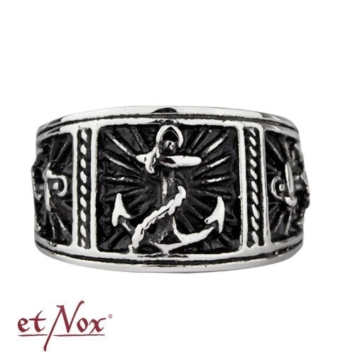 Edelstahlring Anker Ring von etNox