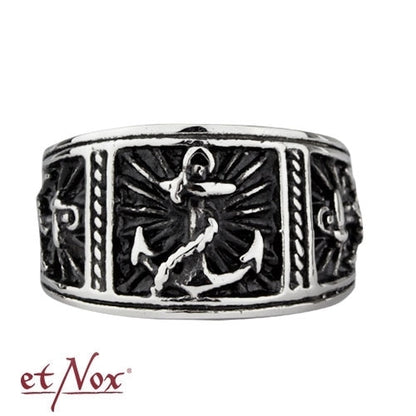 Edelstahlring Anker Ring von etNox