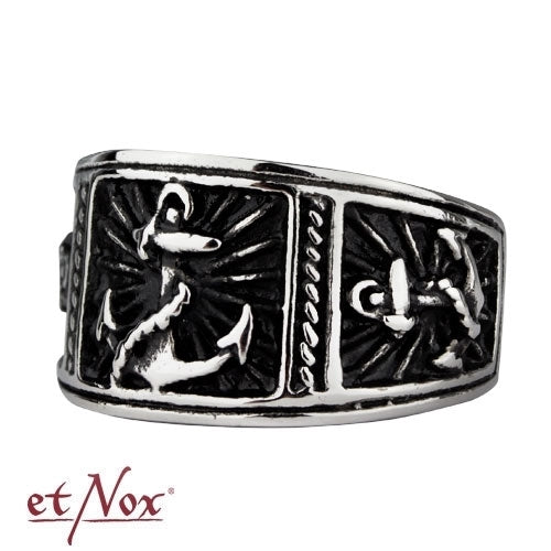 Edelstahlring Anker Ring von etNox