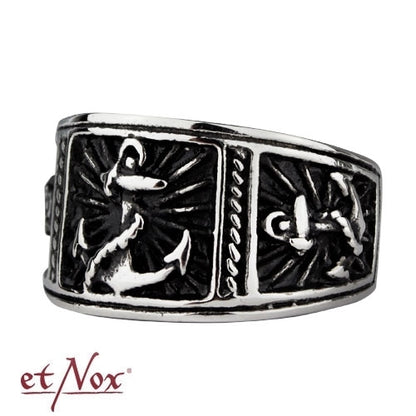 Edelstahlring Anker Ring von etNox