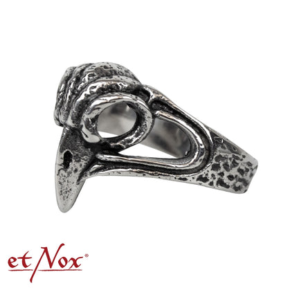 Edelstahlring Vogelschädel Ring von etNox