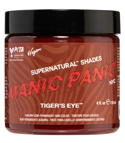 semi-permanente Haartönung TIGER'S EYE Haartönung in dem Farbton Kupfer von Manic Panic