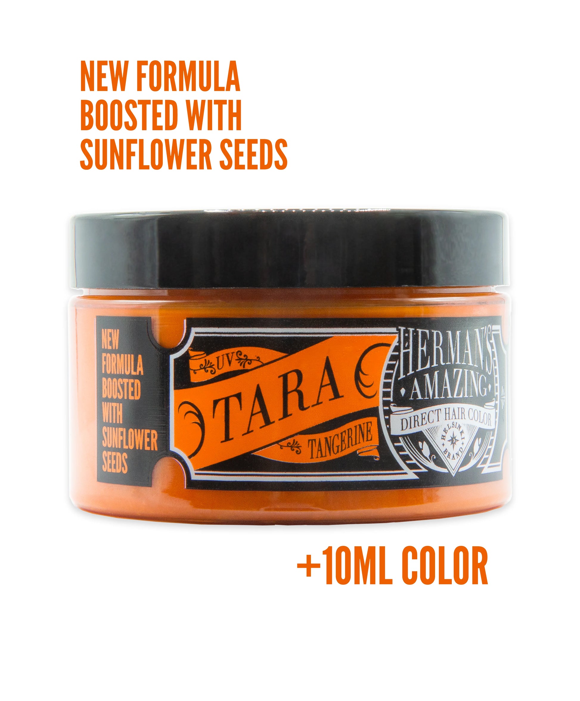 semi-permanente Haartönung UV TARA TANGERINE in dem Farbton Orange von Herman's Amazing