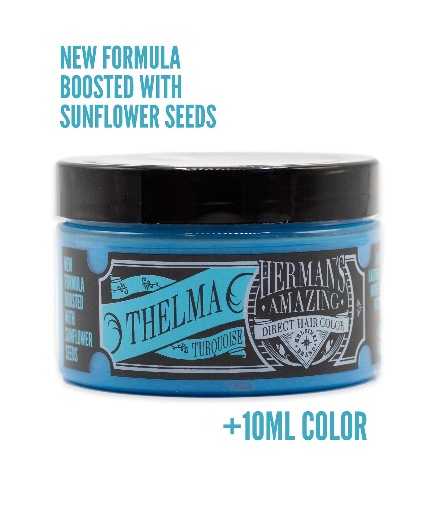 semi-permanente Haartönung THELMA PASTEL TURQUOISE in dem Farbton Pastelltürkis von Herman's Amazing