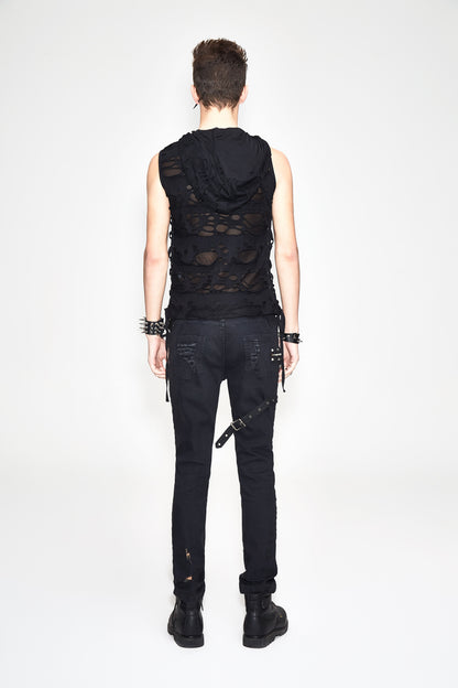 Cutthroat Sleeveless Vest-Top