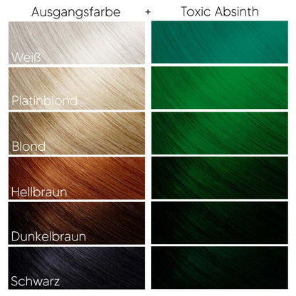 Headshot Toxic Absinth Haarfarbe