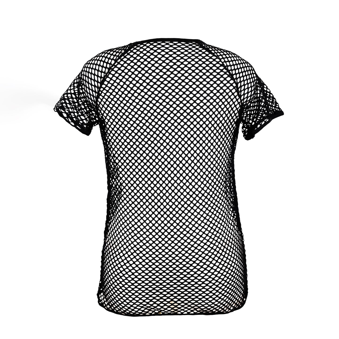Schwarzes Netzoberteil Fishnet T-Shirt von Azzazzinz