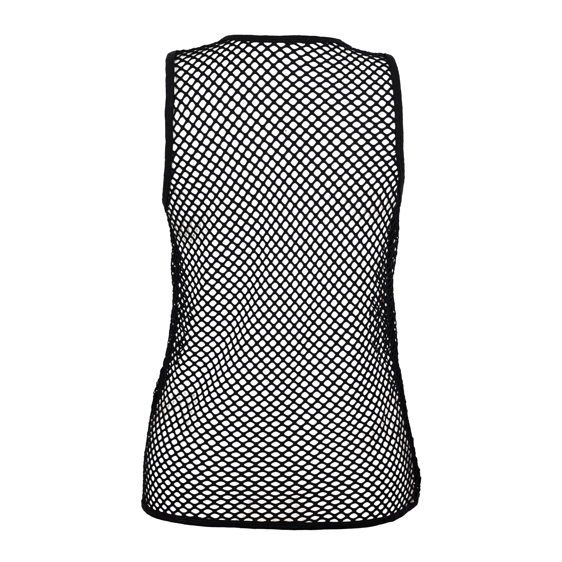 Schwarzes Netzoberteil Fishnet Tanktop von Azzazzinz