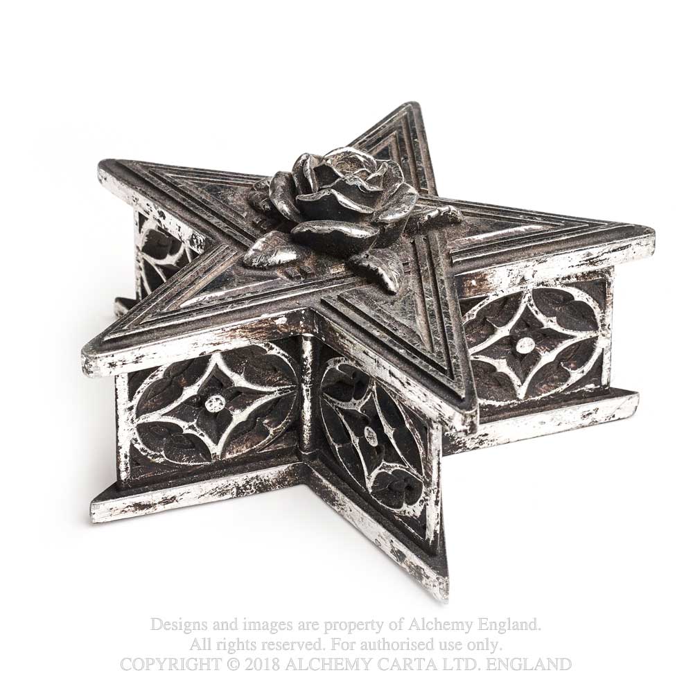 Pentagram Box Silver Alchemy